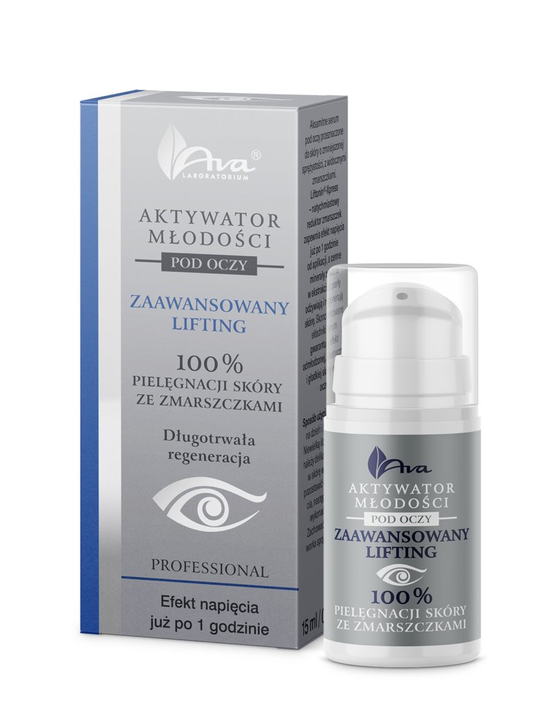 

Ava Aktywator Pod Oczy Zaawansowany Lifting 100%