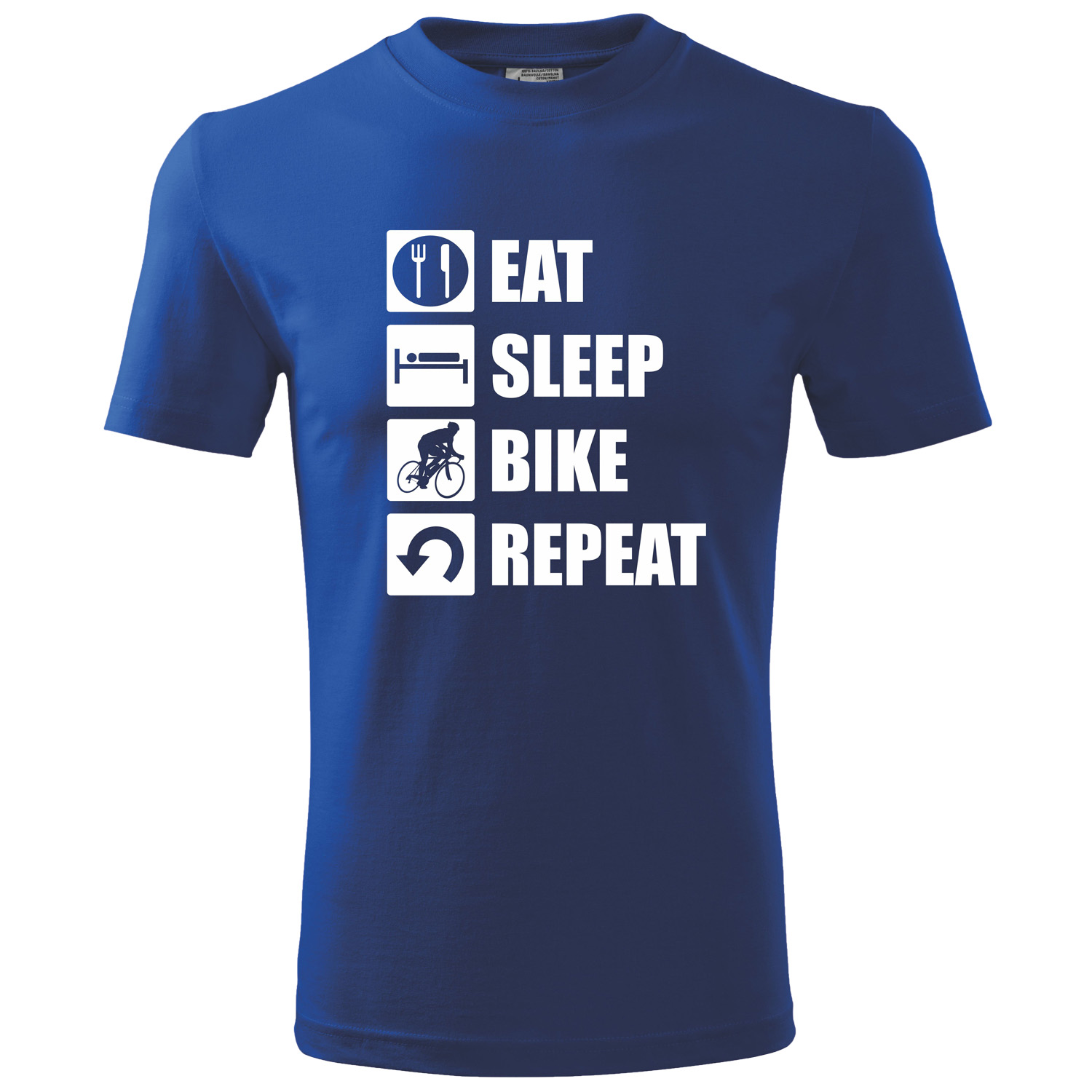 

T-shirt Koszulka nadruk Eat Sleep Bike Repeat XL