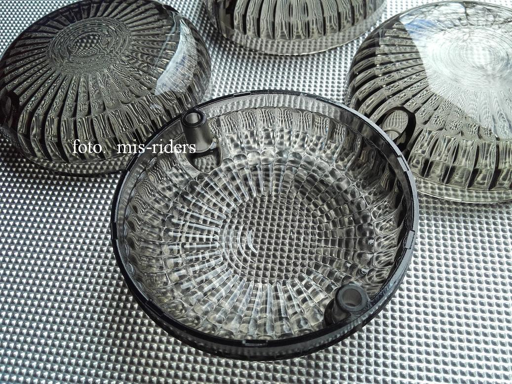 222-222 - 4x темные абажуры Yamaha Royal Star XVZ 1300