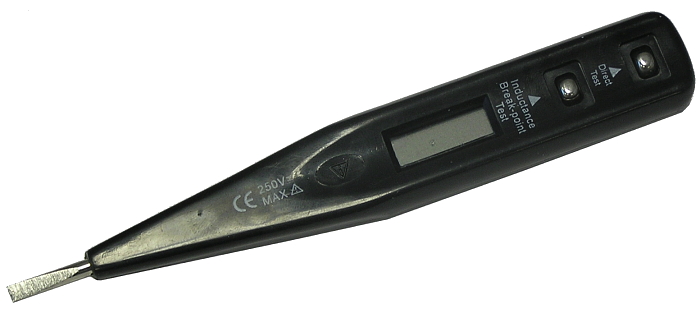 TESTER NAPIĘCIA LCD AC / DC 12 - 220V KEMOT Marka Kemot