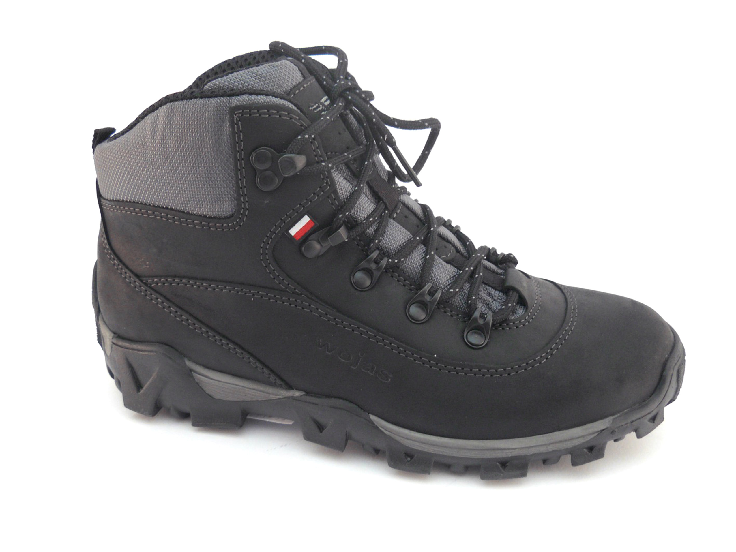 

Wojas 9600-91 Buty Trekkingowe Skóra Czarne 37