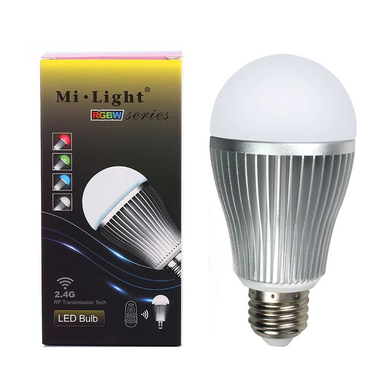 

Żarówka Led Wi-fi E27 9W Rgb+w Mi-Light Ciepła
