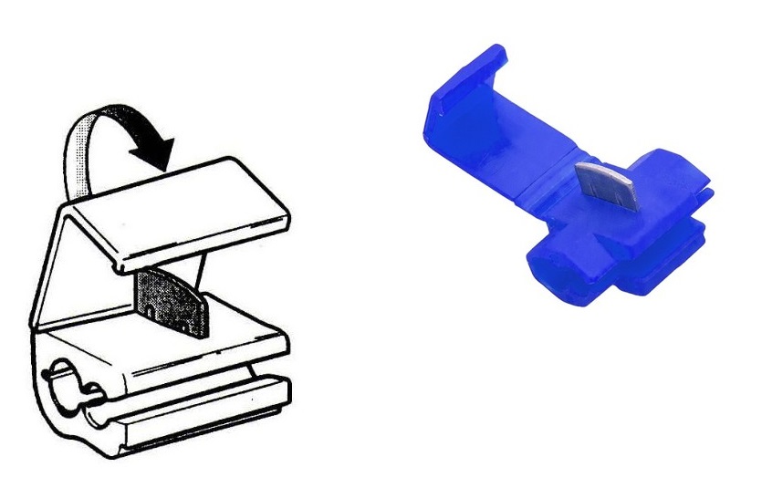 Rýchlospojka / rýchlospojky na pripojenie vodičov 1,0mm-2,5mm - 2ks