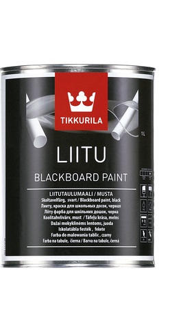 

Tikkurila Liitu Farba Tablicowa Czarna Black 1L