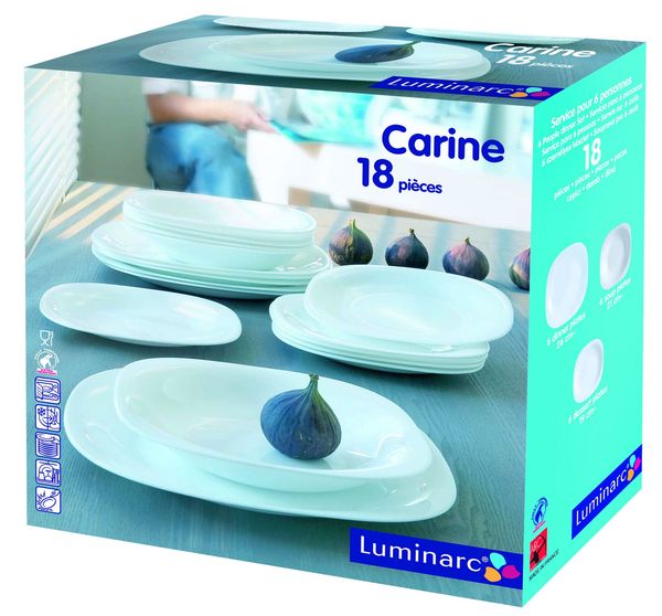 

Luminarc Serwis Obiadowy Carine 18EL Kwadratowe