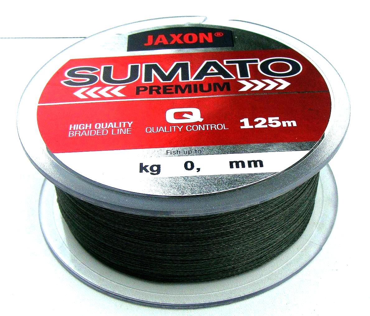 Plecionka Sumato 0,12mm 125m 10 kg Jaxon spinningowa na szczupaka, sandacza