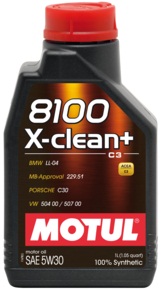

Motul 8100 X-clean+ 5w30 1L 504 507.00 LL04 229.51