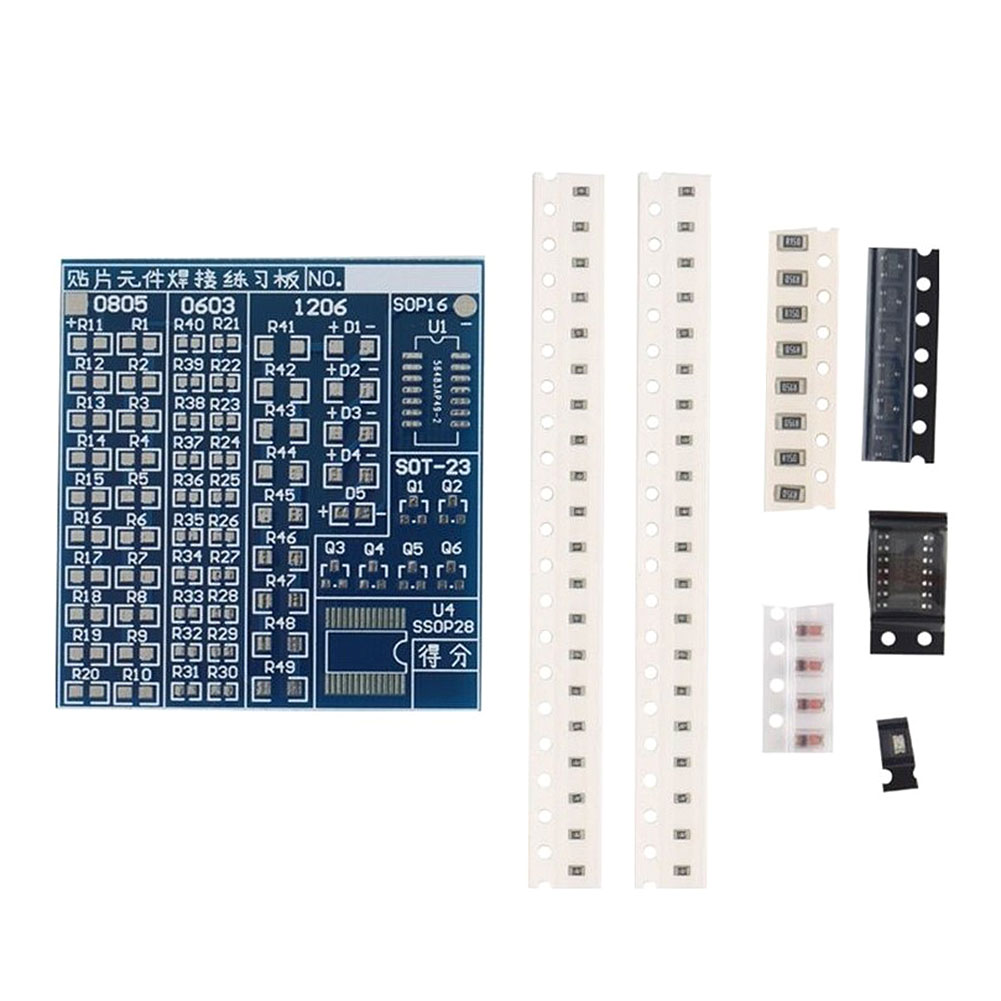 

Zestaw do nauki lutowania elementów Smd ___BTE-078