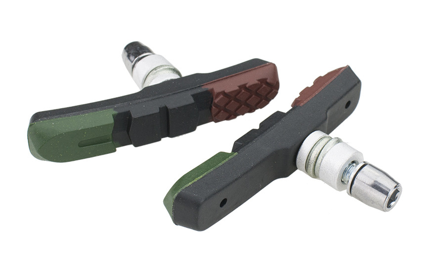 

Klocki V-brake Mtb ZEiT Z-629 Trójkolorowe 72 mm