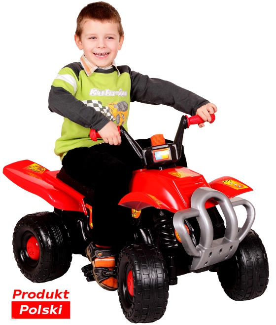 POJAZD QUAD NA PEDAŁY + PRZYCZEPA, KASK GRATIS ! Marka BJ