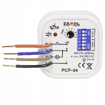 

Przekaźnik czasowy 230V Ac PCP-04 exta Zamel