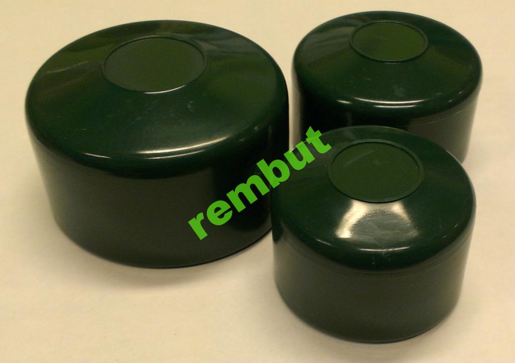 

Nasadka kapturek zaslepka fi60,3 zielona 2szt zewn