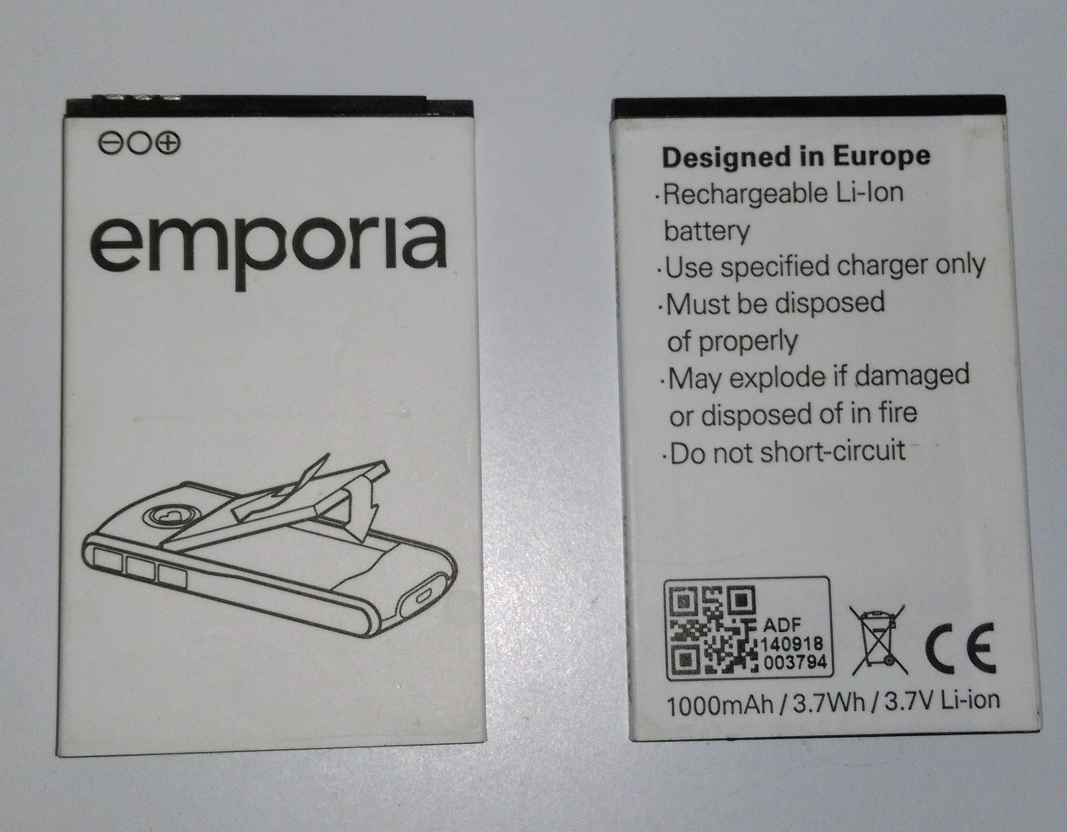 NOWA ORYGINALNA BATERIA EMPORIA AK-V25 AKV25 TIME Przeznaczenie Pozostałe