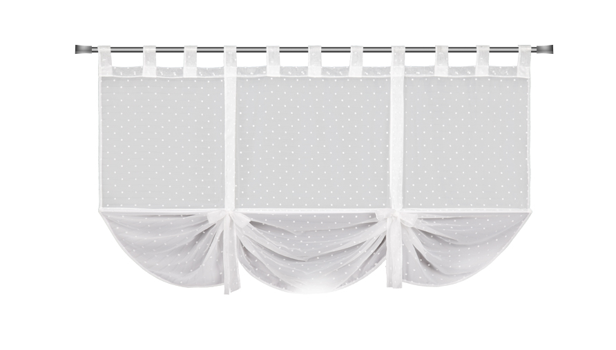 Voalová Roleta Na Popruhoch záclona záclona 170x100