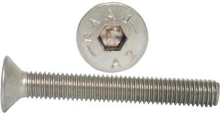 

M5x12 Śruby imbusowe Din 7991 Pg A2 10szt.