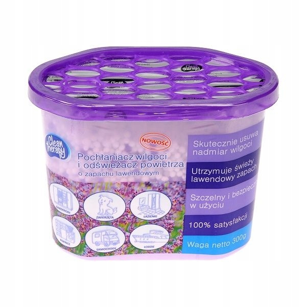 

Pochłaniacz Wilgoci Lawendowy 300g