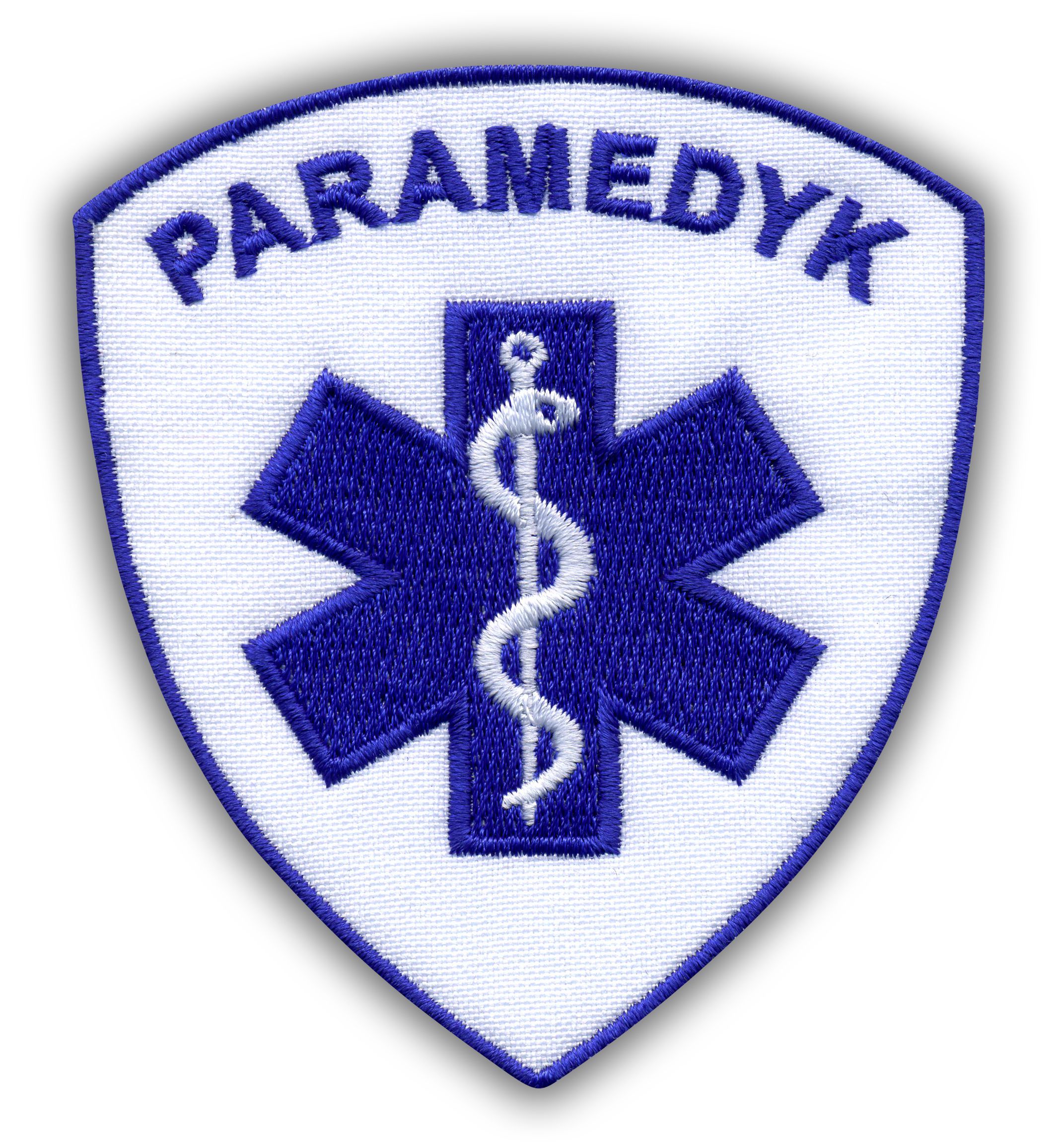 Rescue - Patch Paradiek Shield Vyšívanie