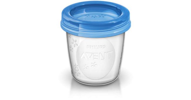 

Pojemniki na pokarm pokrywki 180ML 5 sztuk Avent