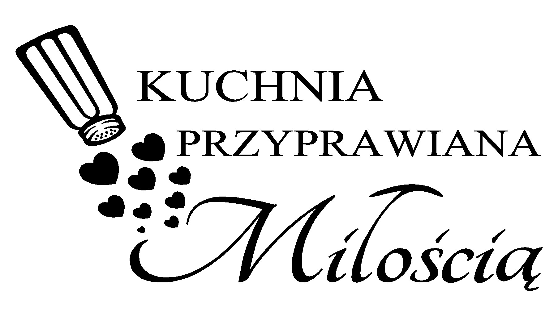 

Kuchnia Przyprawiana Miłością naklejki ścienne 100