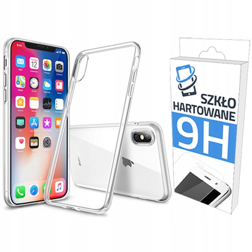 

Etui Slim Case+szkło do Apple Iphone Xs Max