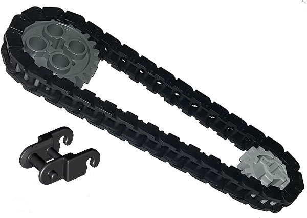 

Lego Łańcuch 32 ogniwa 6044702 14696 3711 zębatki