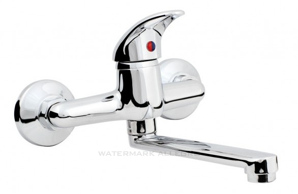 Bateria Umywalkowa Ścienna Jowisz Hydroland B382