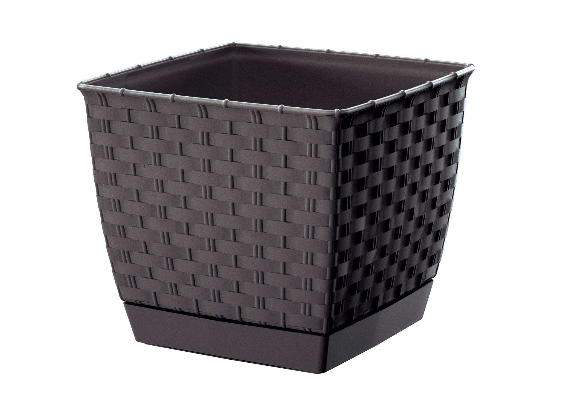 

Doniczka+Podstawka Rattan 14,5x14,5x12,5cm Umbra
