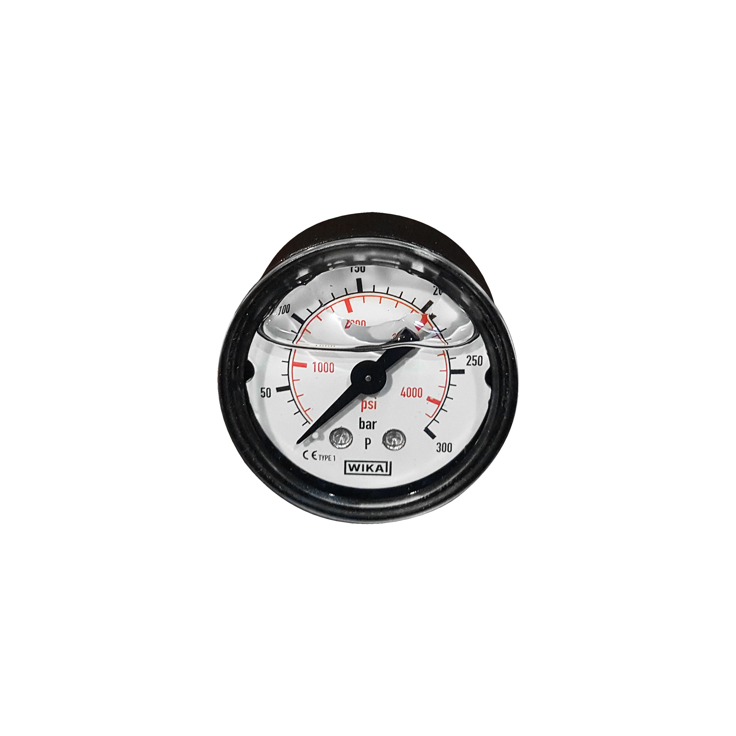 

manometr glicerynowy FI-40mm 300bar 1/8'