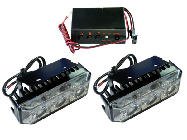 ZESTAW Stroboskop Lampa LED sterownik 12V 24V MOC