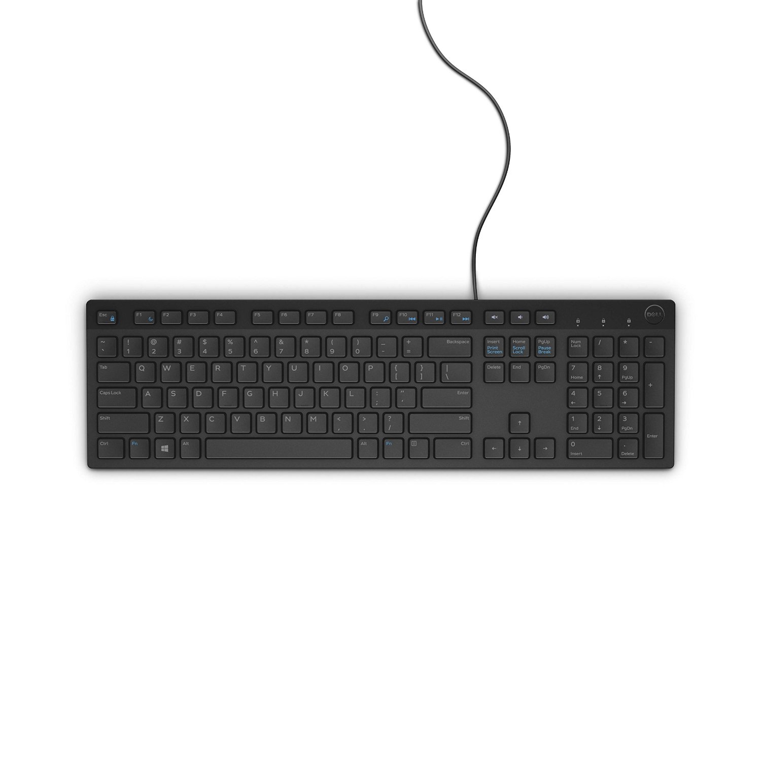 

Klawiatura Dell KB216-B Black QuietKey Usb