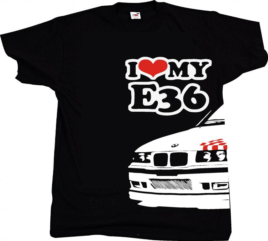 

I Love Bmw E36,Legenda, Koszulka, T-shirt