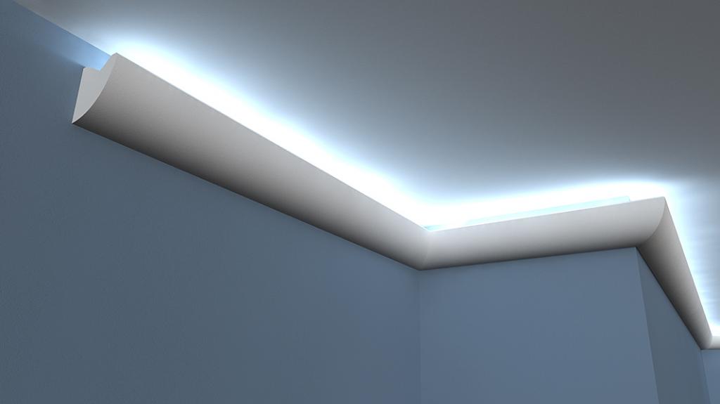 Listwa oświetleniowa ścienna biała 2m Kod producenta LO-1