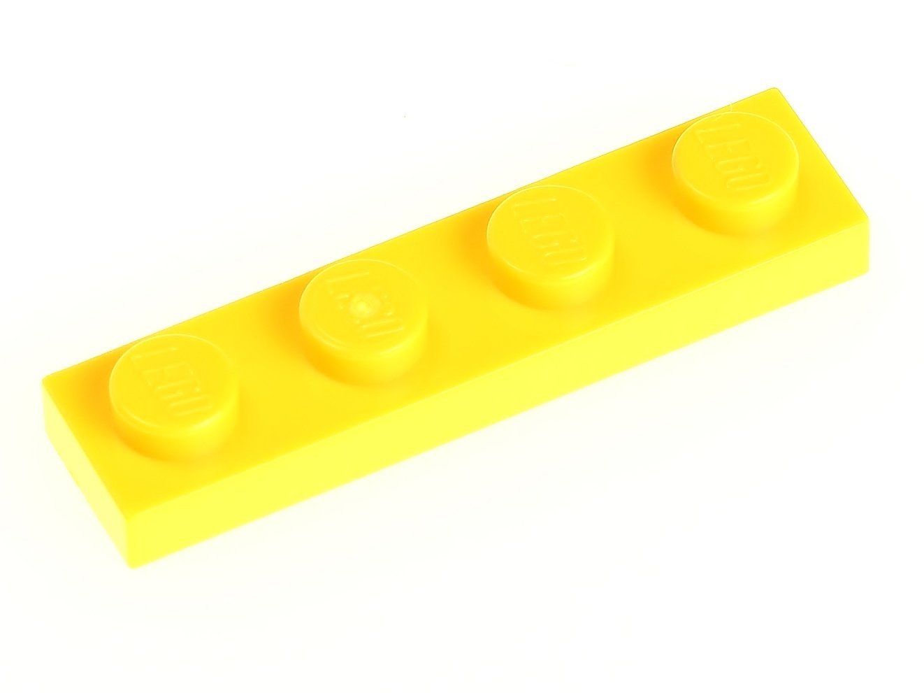 

Lego Płytka zwykła 1x4 3710 żółta 2 szt.