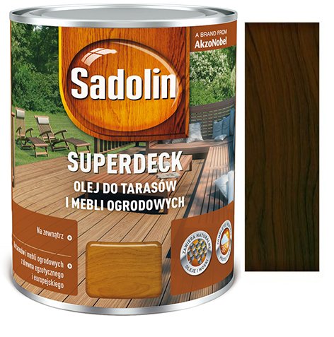 

Sadolin Superdeck 5l Olej do drewna Wenge Venge