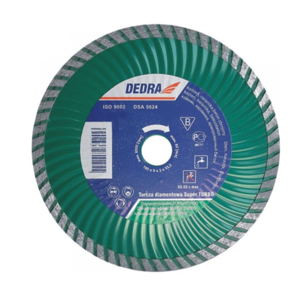 

Tarcza Turbo Do Cięcia Betonu Zbrojonego 230 22,2