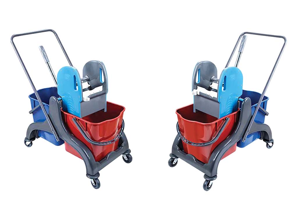

Wózek sprzątający 2x25L Saturn z tworzywa Abs
