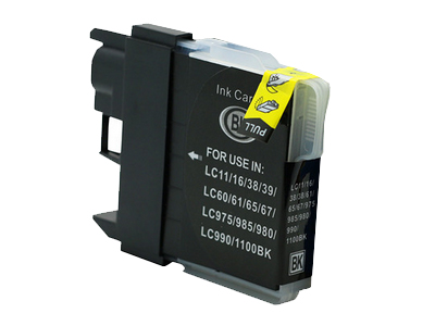 1x ЧЕРНИЛА ДЛЯ BROTHER LC980 LC1100 DCP 145C 165C 375