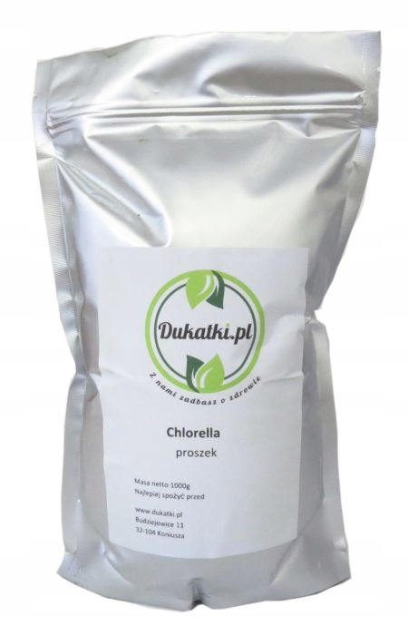 

Chlorella Algi morskie proszek Naturalna 1000g