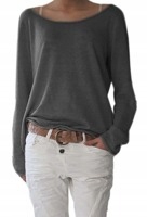 

Mikos Sweter damski oversize długi rękaw 632