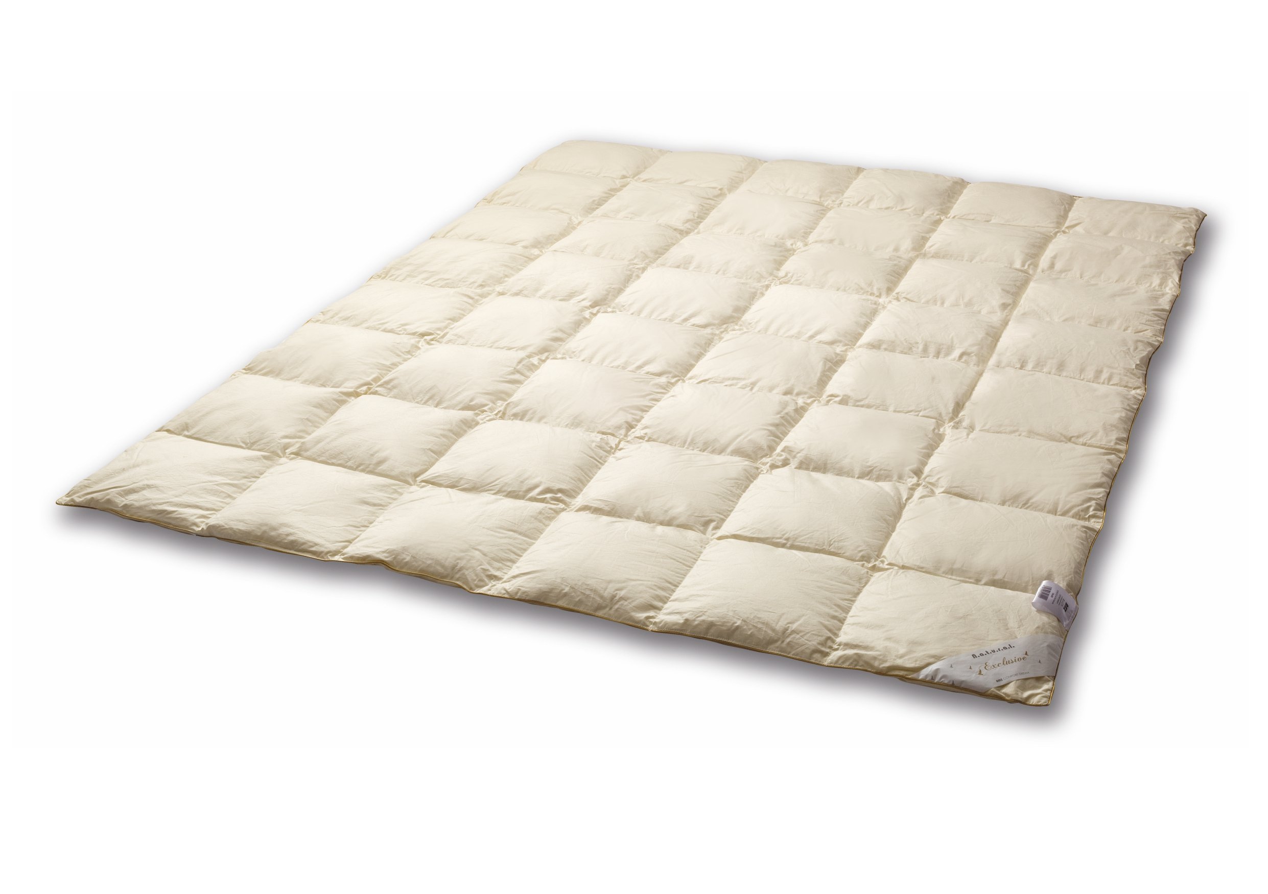 Amz Přikrývka Teplá Basic husí peří bavlna 200x200