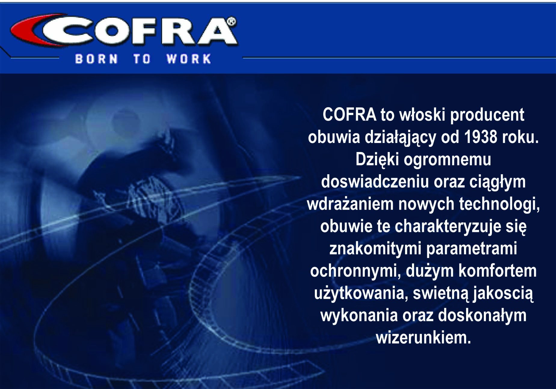 COFRA WELDER BUTY trzewiki dla spawacza S3 r.44 Oryginalne opakowanie producenta pudełko