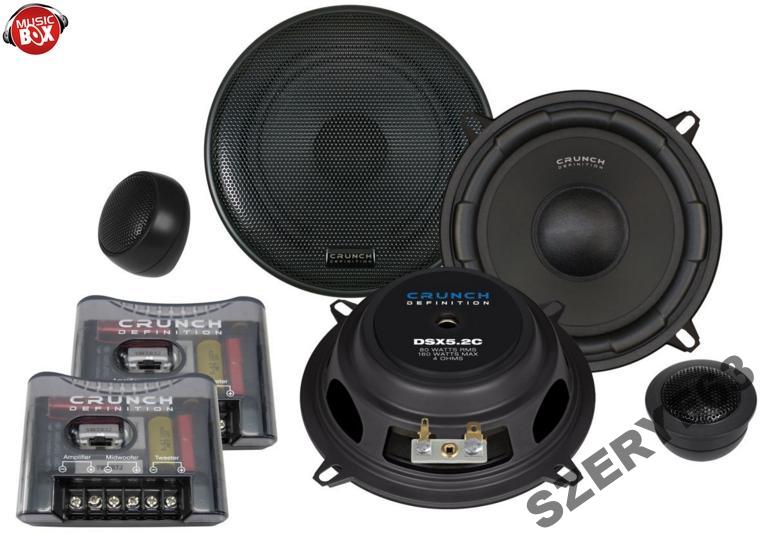 GŁOŚNIKI SAMOCH CRUNCH DSX5.2C 130mm 160W odseparo Marka Crunch
