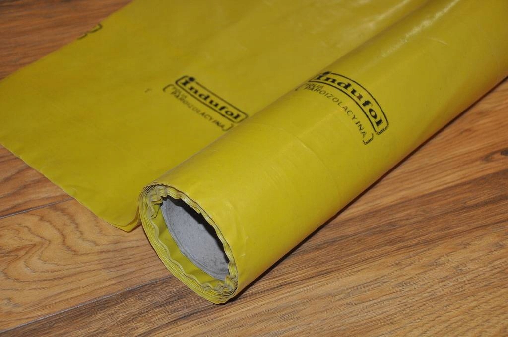 FOLIA pod panele 0,2mm atestowana zółta podkład Grubość 2 mm