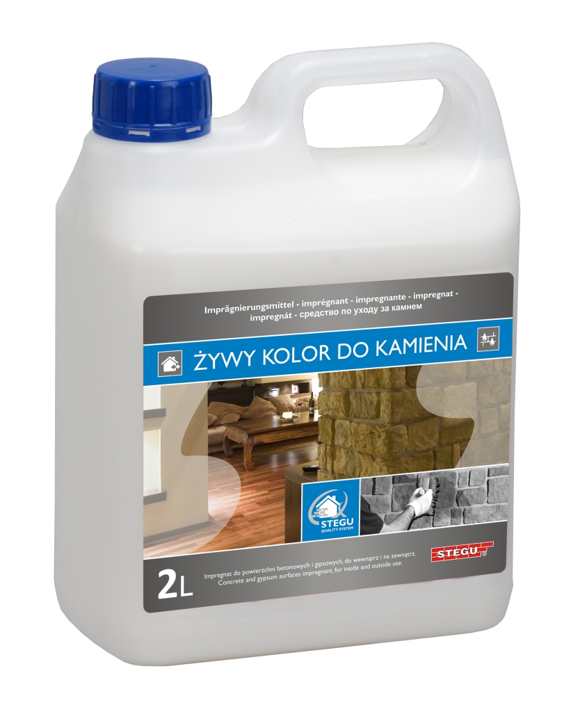 

Impregnat Stegu Żywy Kolor Do Kamienia 2L