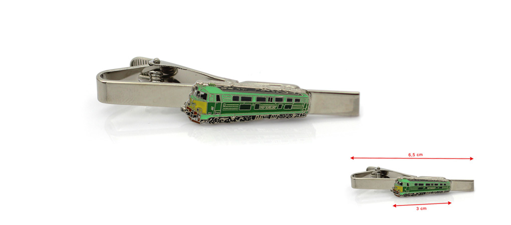 Lokomotywa SU45-247 PKP Spinka do krawata + ETUI Waga produktu z opakowaniem jednostkowym 0.2 kg