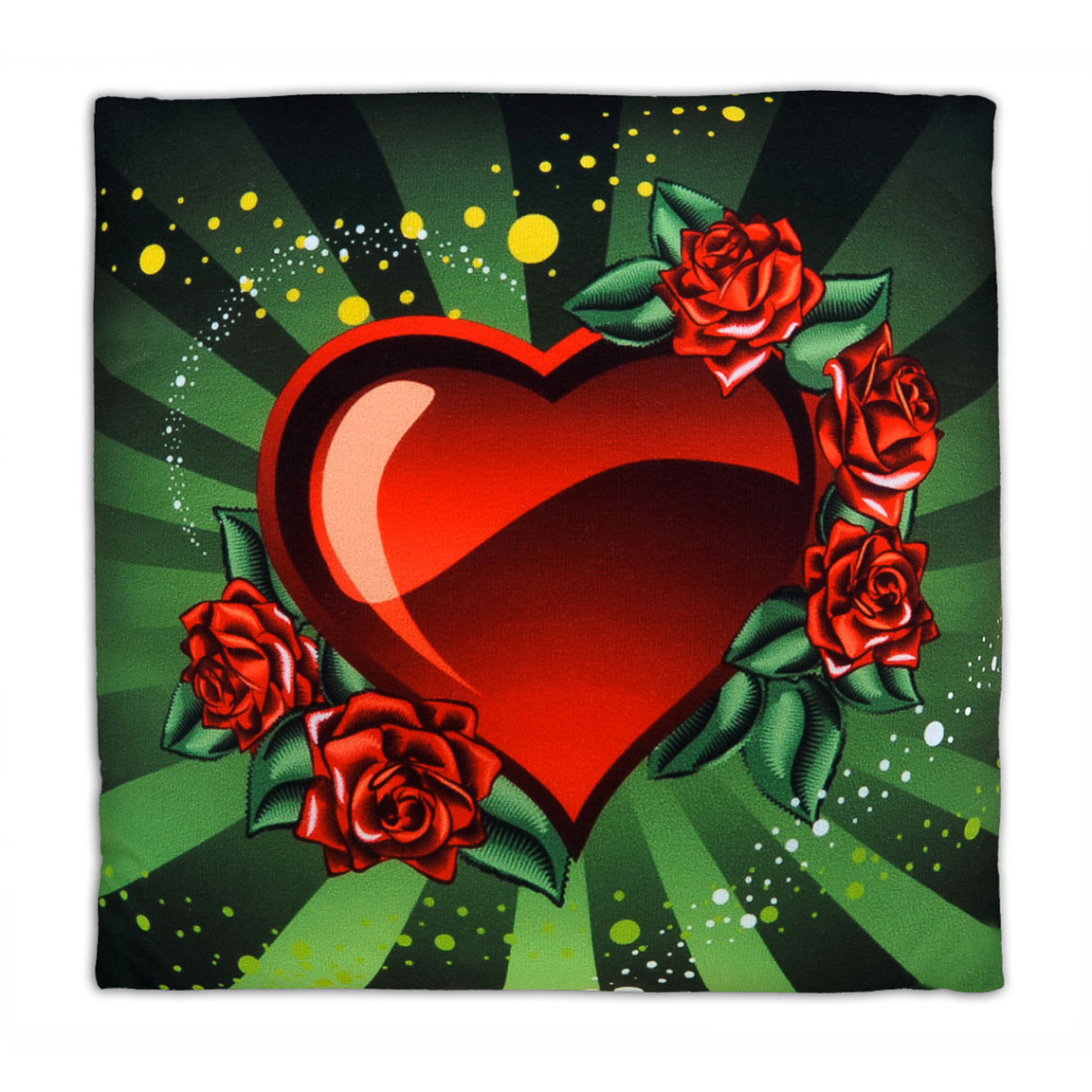 PODUSZKA WALENTYNKA LOVE-05 UPOMINEK MIŁOŚĆ SERCE Kształt prostokątna