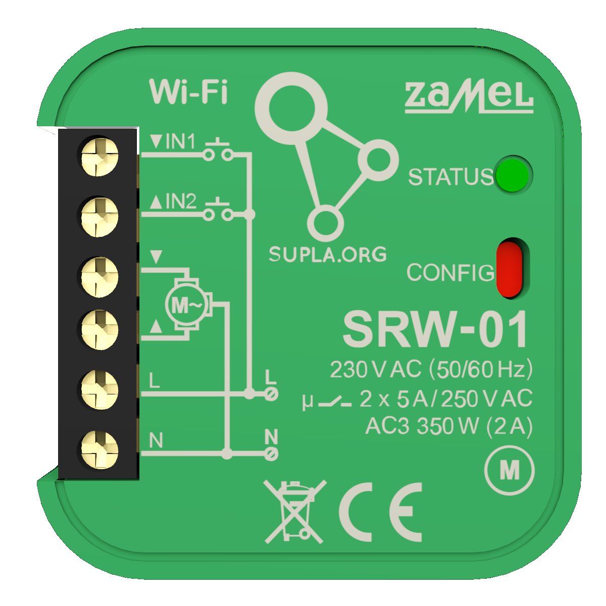 

Zamel Supla SRW-01 Sterownik Rolet Inteligenty Dom