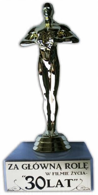 

Statuetka Na 30 Urodziny 30 tka