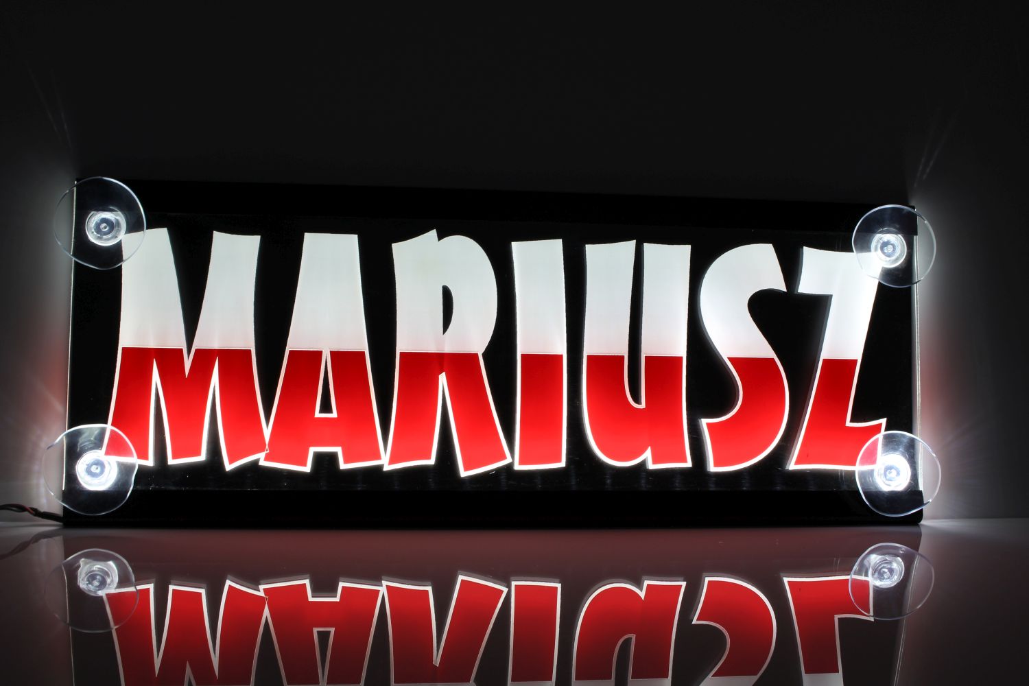 LED BACKLIT BOARD 40x16 In color