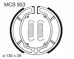 8.8000.267 - IR ТОРМОЗНАЯ ОБУВЬ YAMAHA BL DT 125 DT 175 80